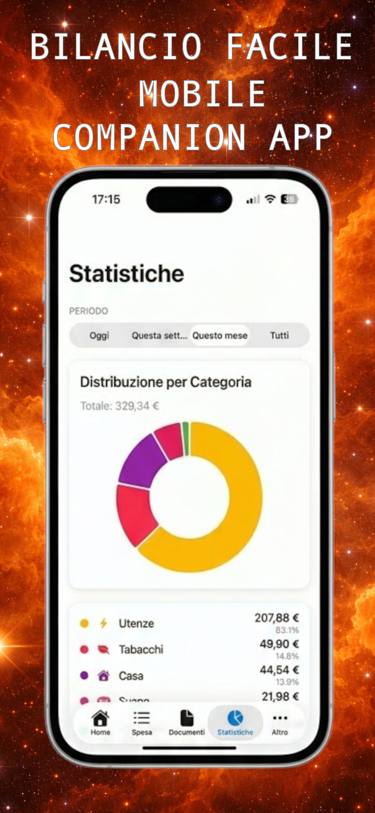 BilancioFacileMobile - Spese