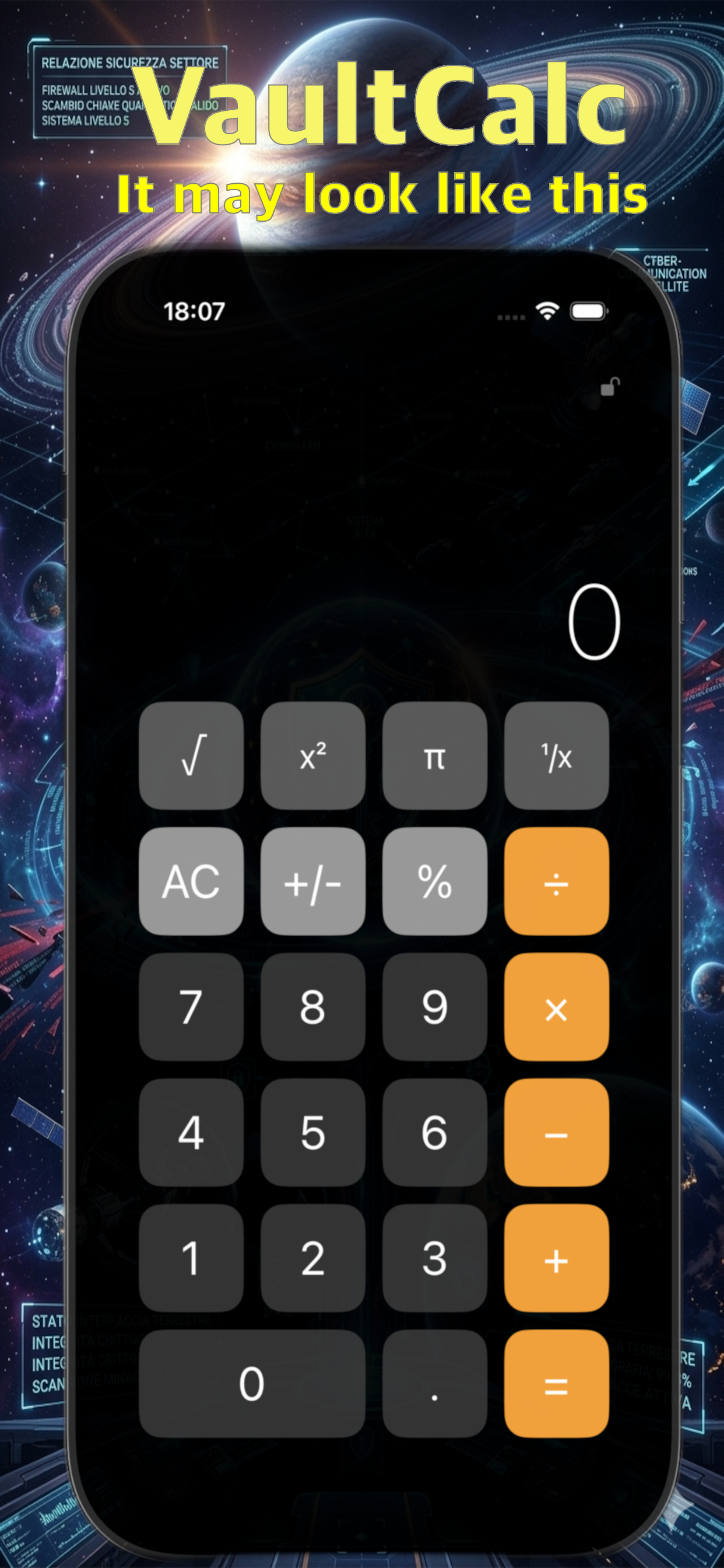 VaultCalc - Accesso