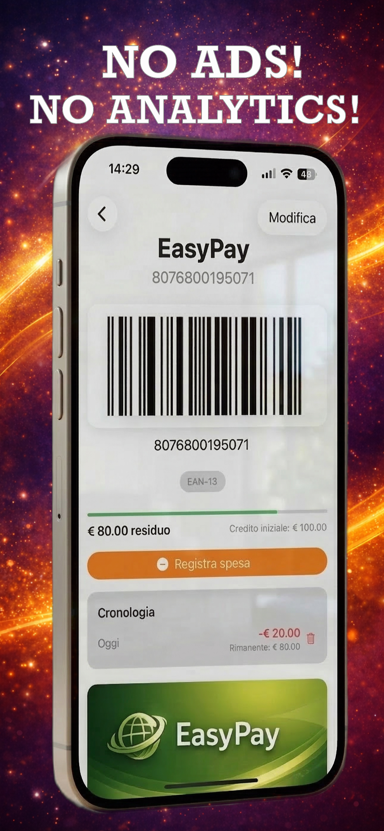 VZCards - Dettaglio
